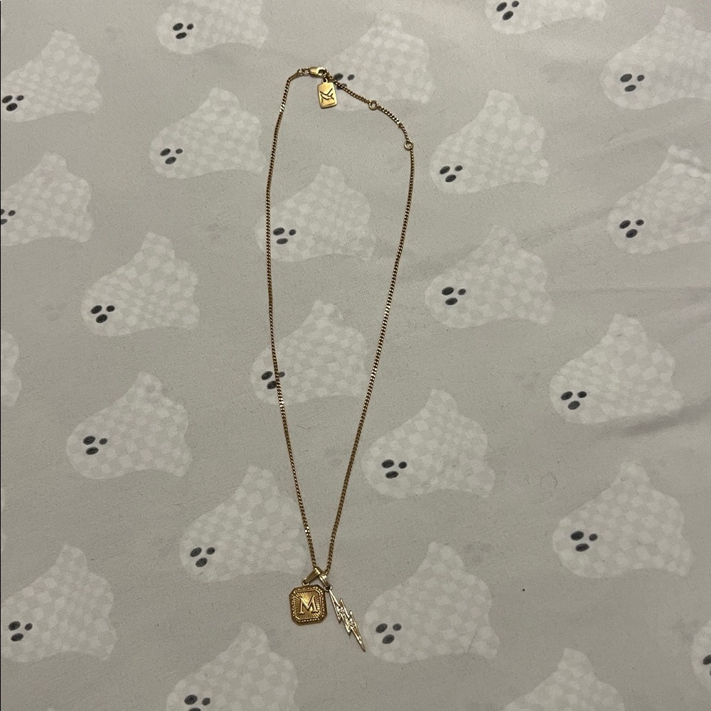 Miranda Frye Gold Necklace with Initial Pendant